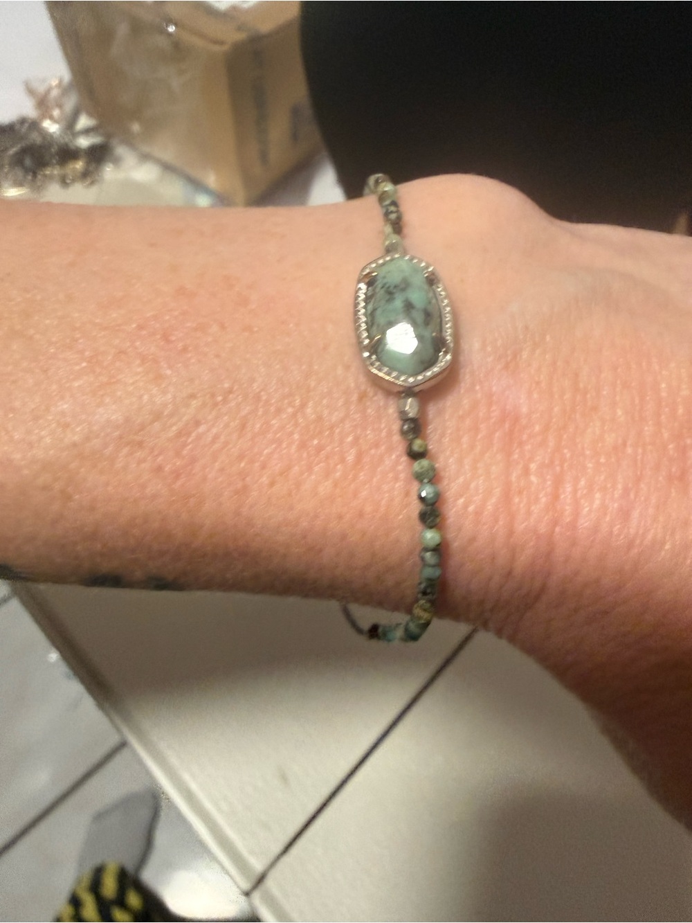 Kendra Scott Green Turquoise Bracelet - Picture 3 of 6